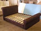 Faux leather beds
